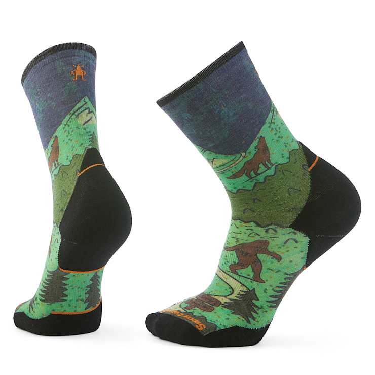 Trail Run Neature-Print-Rundsocken